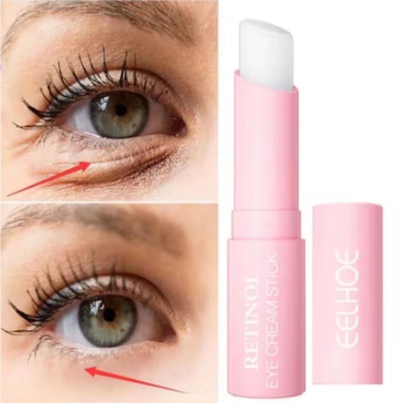 Retinol Eye Cream Instant Remove Eye Wrinkles Eye Dark Circles Bags Remover Moisturising Stick Beauty Health Korean Cosmetics